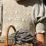 Bonjour Diary - Handsmocks Blouse Transat Stripe