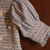 Bonjour Diary - Handsmocks Blouse Transat Stripe