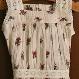 Bonjour Diary -  Top & Panty Set Garden Flowers Print