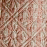 Bonjour Diary - Reversible Dress Coat With Triangle Scarf Coat Pink Garden Flowers Print