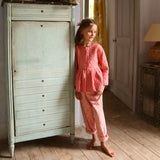 Bonjour Diary :: Reversible Quilted Jacket Rosa Bloom Print