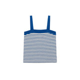 Misha And Puff -  Cami Tank Blue Ribbon Stripe