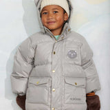 [Pre-Order] Cat Ears Heavy Puffer Grey