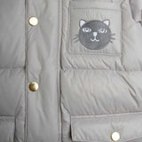 [Pre-Order] Cat Ears Heavy Puffer Grey