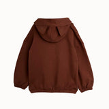 [Pre-Order] Mini Rodini - Cat Ears Hoodie Brown