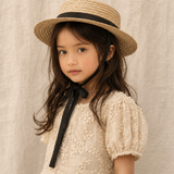 Frou Frou - The Classic Hat Black Dotted