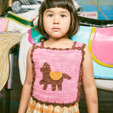 Misha And Puff -  Crochet Horse Top Azalea