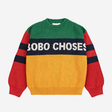 Bobo Choses :: Bobo Choses Color Block Jumper