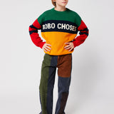 Bobo Choses :: Bobo Choses Color Block Jumper