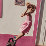 Louise Misha :: Dress Tessa Pink Fragola Vichy
