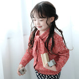 Mes Kids Des Fluers :: Bow Neck Sweater Red