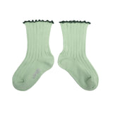 Collegien :: Delphine Lettuce Trim Ribbed Socks 251