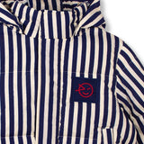Wynken - Burletta Coat Navy Stripe