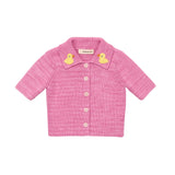 Misha And Puff -  Duckling Cafe Cardigan Azalea