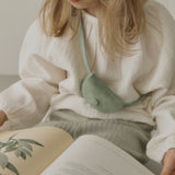 Ecrin - Suede Coin Bag Sage