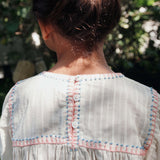 에밀 에 이다 :: 블라우스 브로디 크림/핑크