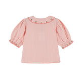 Emile Et Ida -  Blouse Brodee Vichy Vivi