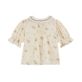 Emile Et Ida -  Blouse Imprimee Brodee Althea
