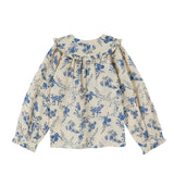 Emile Et Ida :: Bow Collar Orchid Blouse Orchid Bleu