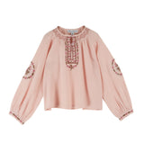 Emile Et Ida :: Ethnic Embroidered Blouse Peony