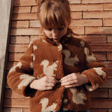Emile Et Ida :: Fake Fur Coat Ecureuil