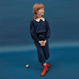 Emile Et Ida :: Pierrot Collar Pullover Marine