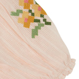 Emile Et Ida -  Robe  Brodee Coquillage