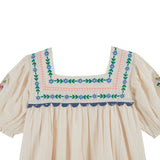 Emile Et Ida :: Robe  Brodee Cream / Bue