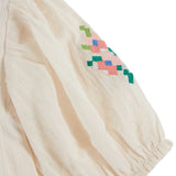 Emile Et Ida :: Robe  Brodee Cream / Bue