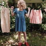 Emile Et Ida :: Robe Brode Denim Denim Light