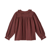 Emile Et Ida :: Smocked Blouse Violine