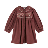 Emile Et Ida :: Smocked Dress Violine