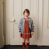 Emile Et Ida - Robe Brodee Griotte