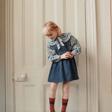 Emile Et Ida - Robe Tablier Brodee Denim Denim