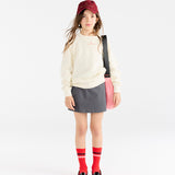 The Animals Observatory :: Swan Kid Mini Skirt Grey