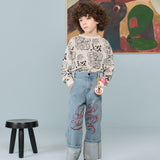 The Animals Observatory - Ant Denim Kid Jeans Blue