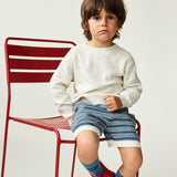 Fub :: Checked Shorts Pale Blue/Sea