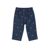 Floess -  Amee Pants Mid Blue Heart