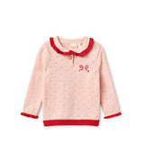 Floess :: Astrid Sweater Soft Rose