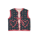 Floess -  Sofia Vest Navy Space Berry