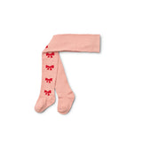 Floess :: Vera Tights Warm Pink Bow