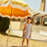 Hello Simone -  Francoise Dress Sablet Blue