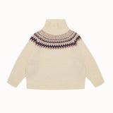 Fub - Lambswool Fair Isle Sweater Creme