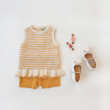 Fub :: Baby Pointelle Top Ecru/Butter