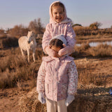 [Drop 2] Louise Misha - Coat Jilou Pink Linden Blossom - Cream Carnation Vale
