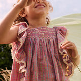 [Coming soon] Louise Misha :: Dress Martine Pink Pomelo Checks