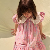 [Coming soon] Louise Misha :: Dress Vaina Pink Pomelo Checks
