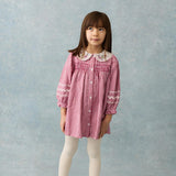 Louise Misha - Dress Delina Raspberry Checks
