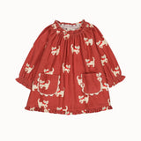 Hello Simone - Baby Alouette Dress Kitty Rose