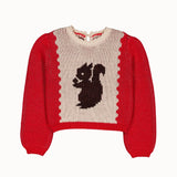 Hello Simone - Cleophée Squirell Sweater Cherry